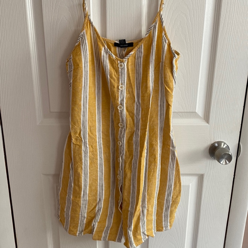 Forever21 Yellow Jumper